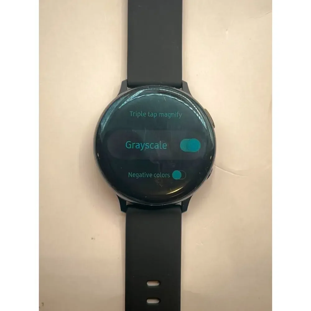 Samsung Galaxy Watch Active2 SM-R820 44mm 4 GB Blue Black Band Screen Issue